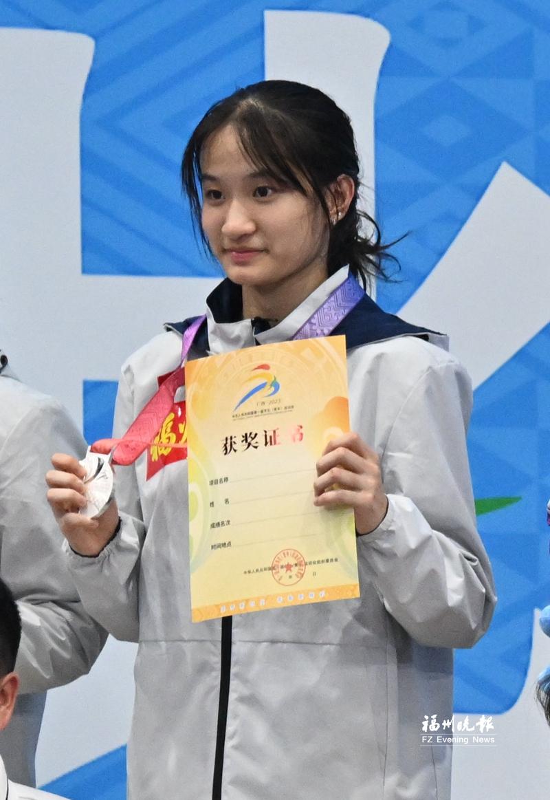 闽清少体校输送的运动员焦恩祺在国际赛场获金牌