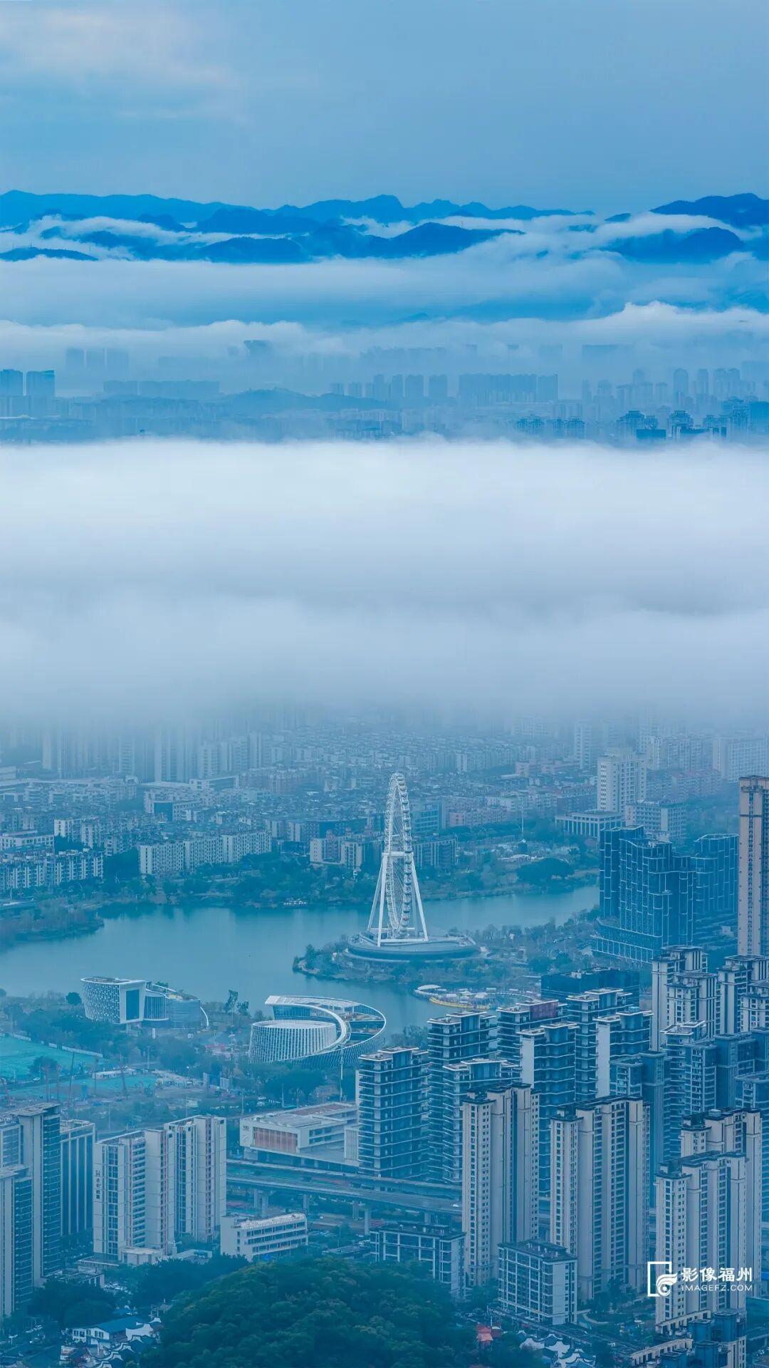 太仙了！福州“雾”入仙境！