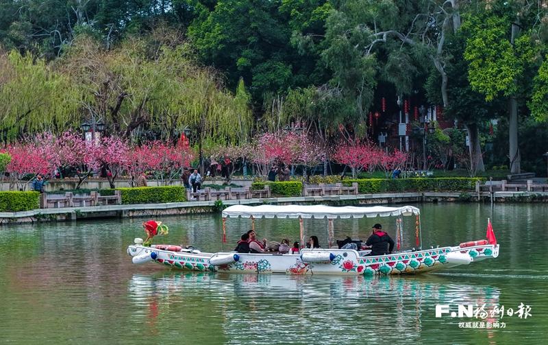 福州“水上过大年”热潮涌动 春节假期内河游迎客超5.5万人次