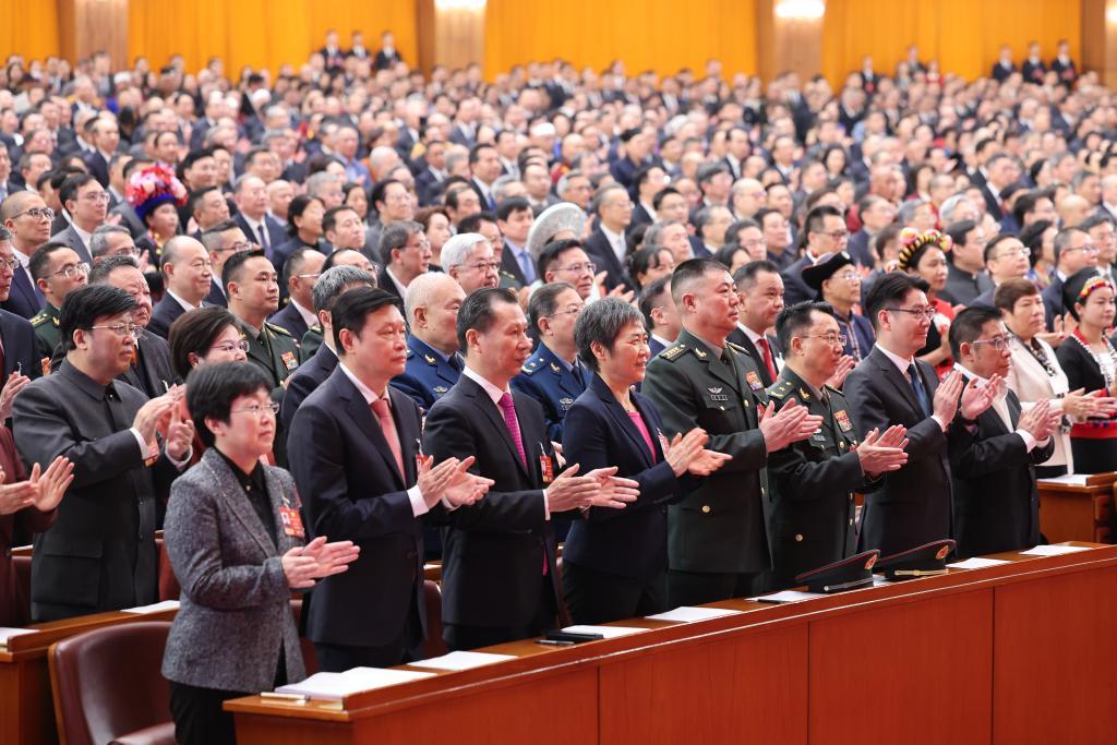 全国政协十四届四次会议开幕会在京举行