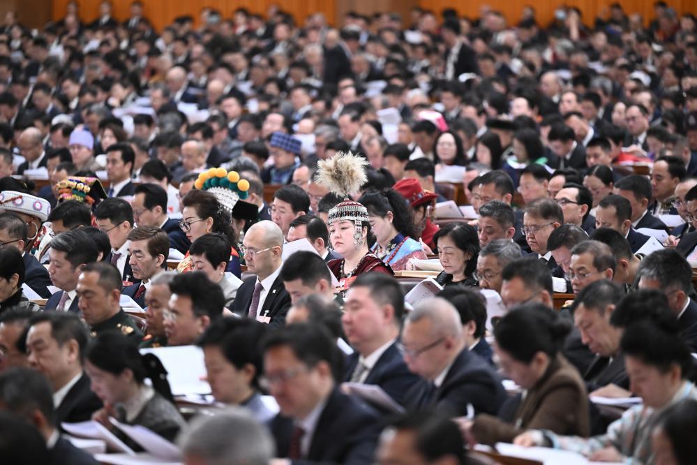 十四届全国人大四次会议开幕会在京举行