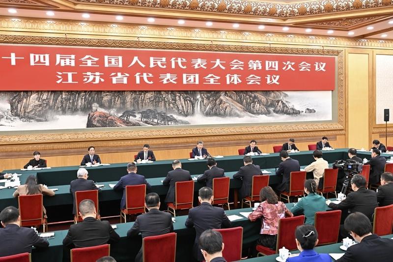 习近平的两会时间丨再到江苏团，总书记强调“练好内功”