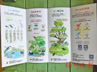 福州西湖鸟类手绘地图出炉