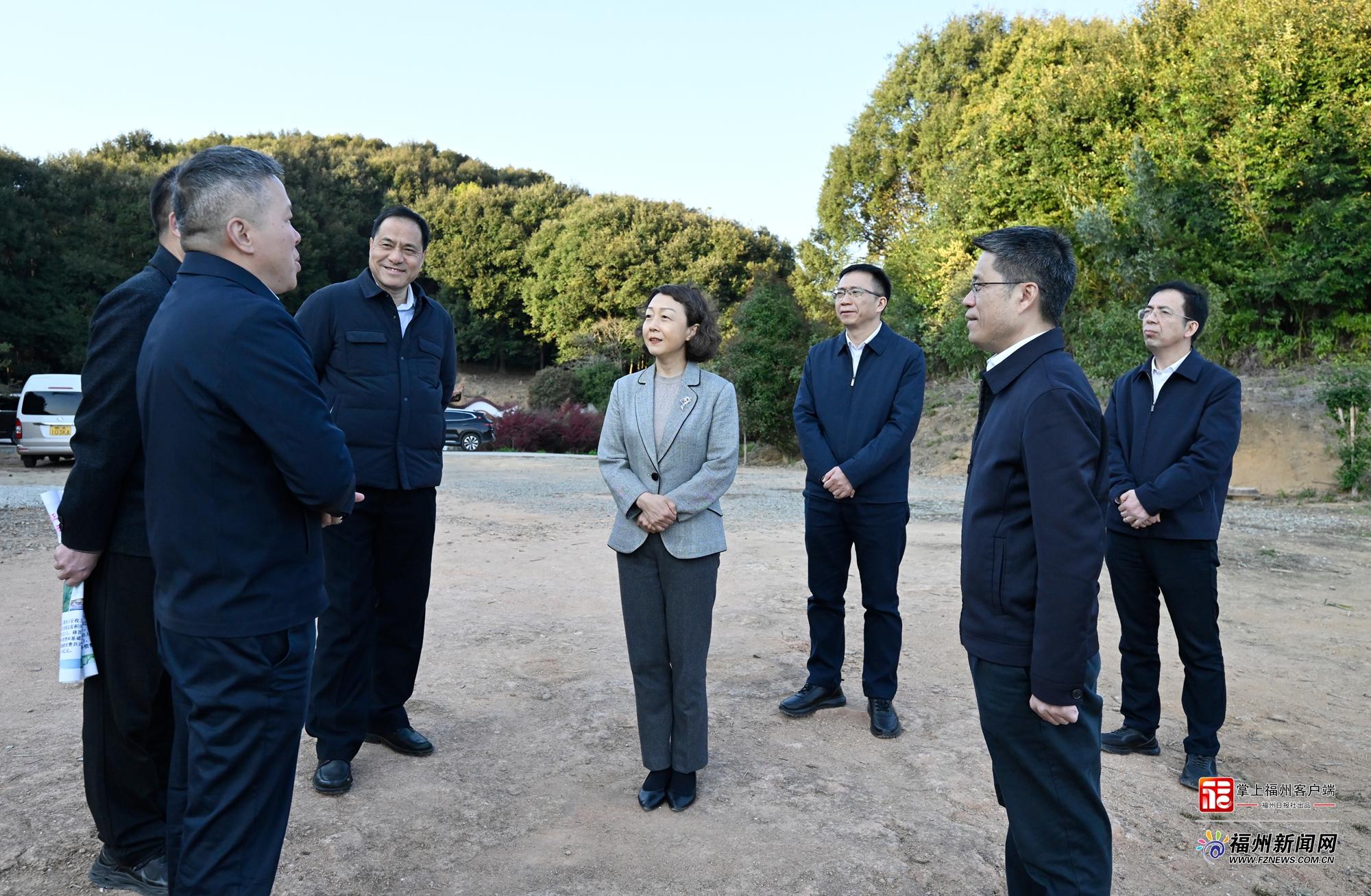 郭宁宁赴永泰县调研