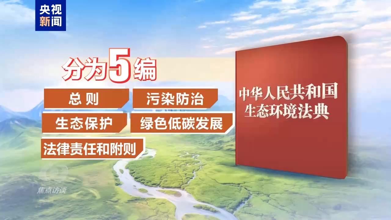 我国首部生态环境法典 用全新“法治工具箱”解决环境治理难题