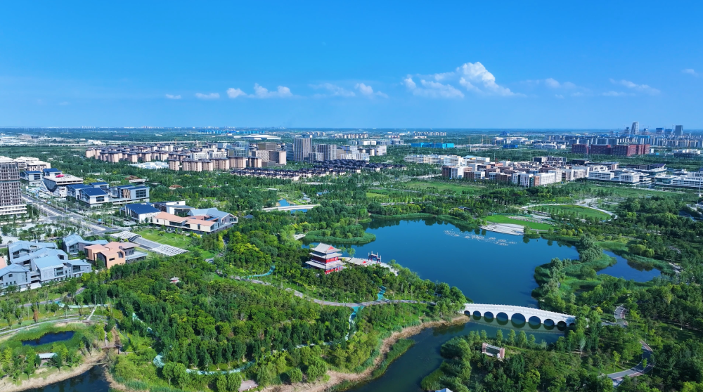 跟着总书记的考察足迹|瞰雄安 跟着总书记的考察足迹|瞰雄安