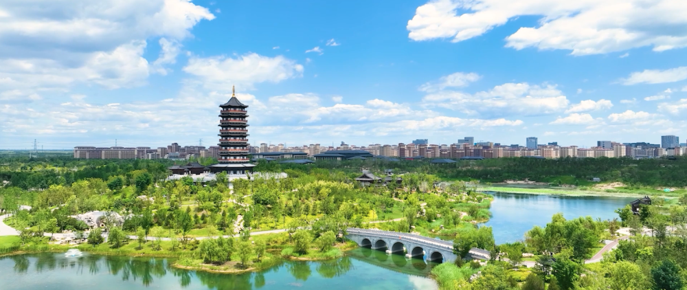 跟着总书记的考察足迹|瞰雄安 跟着总书记的考察足迹|瞰雄安