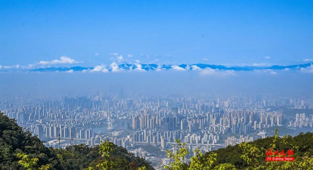 美出天际！鼓岭云海惊艳上线