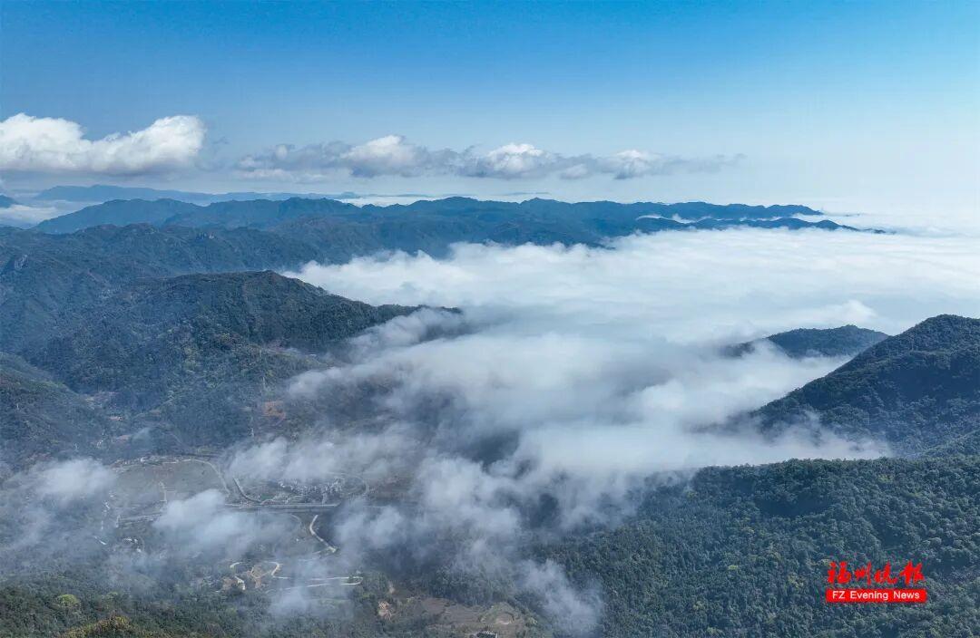 美出天际！鼓岭云海惊艳上线