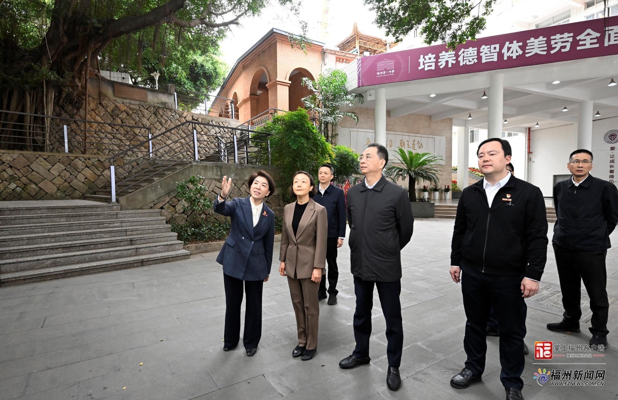 郭宁宁吴贤德调研教育提质增效工作