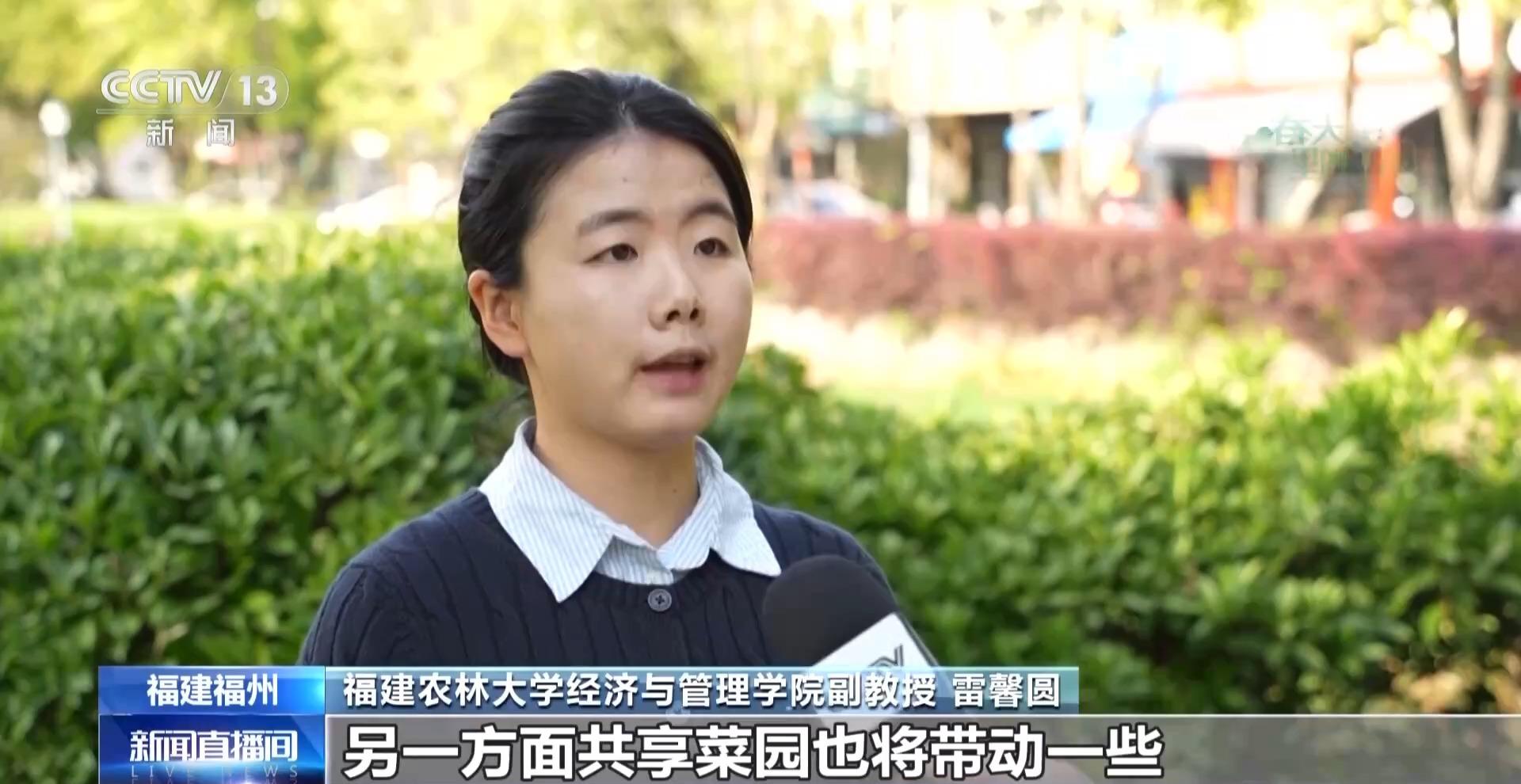 央视新闻关注福州：从种菜到研学 “共享菜园”里竟藏着这么多乐趣