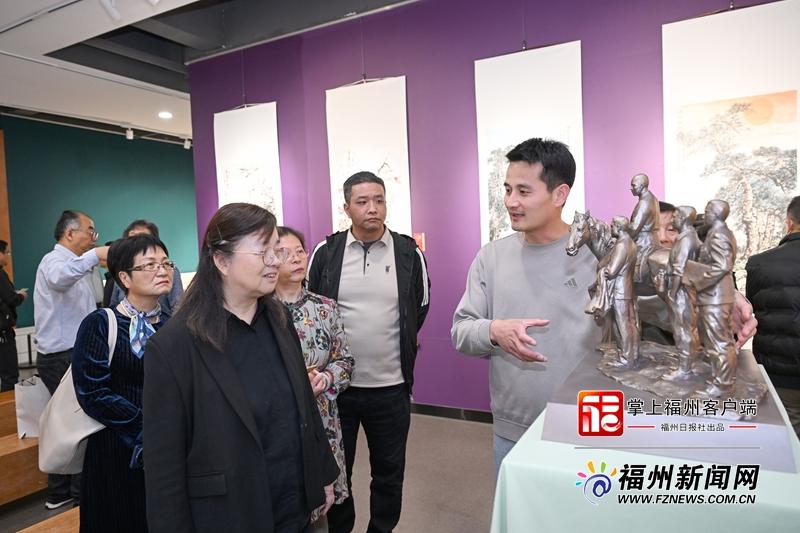 全国首场！“致敬英雄——纪念吴石烈士专题书画展”开展
