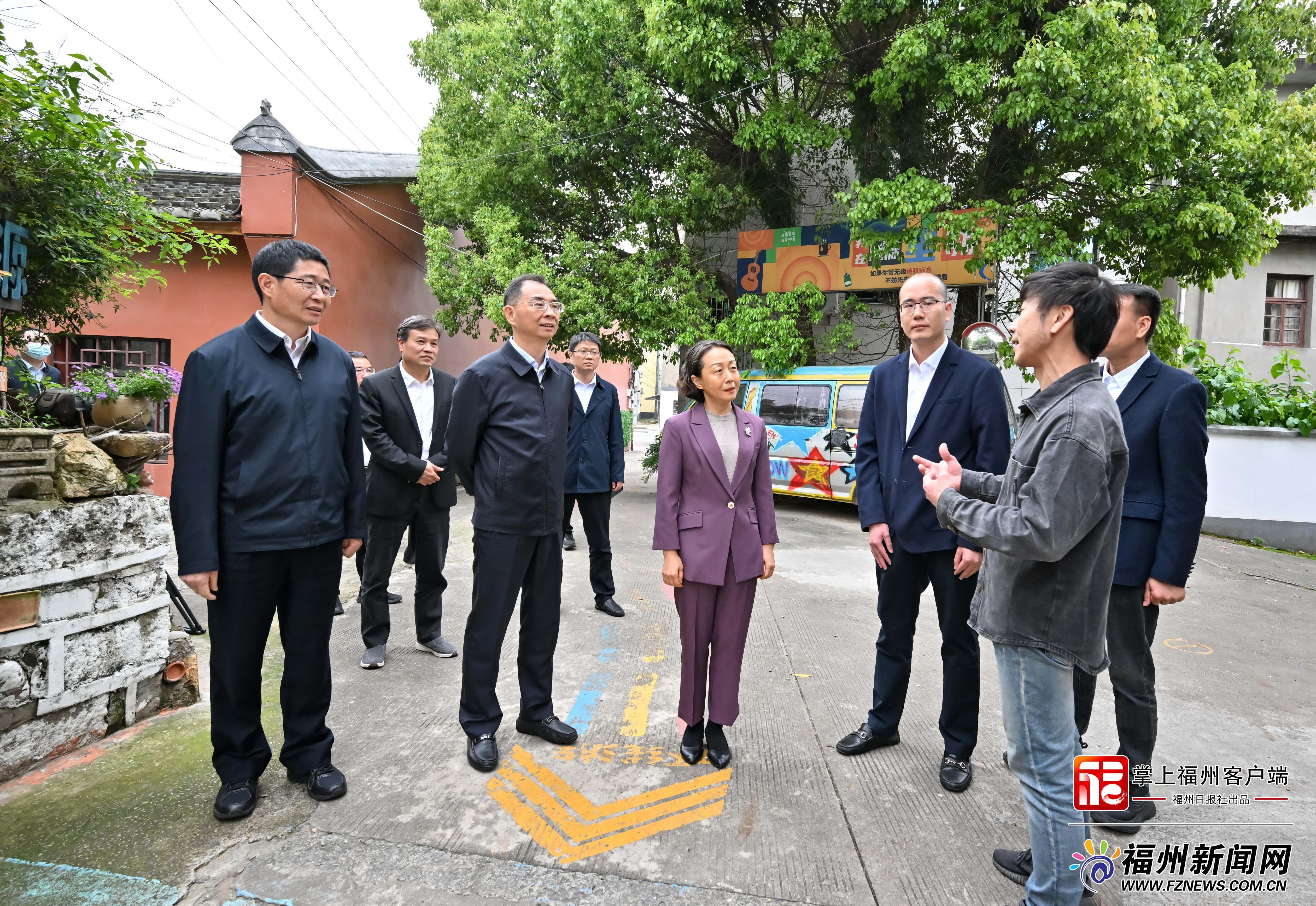 郭宁宁吴贤德赴福州新区（长乐区）调研并指导推动学习教育