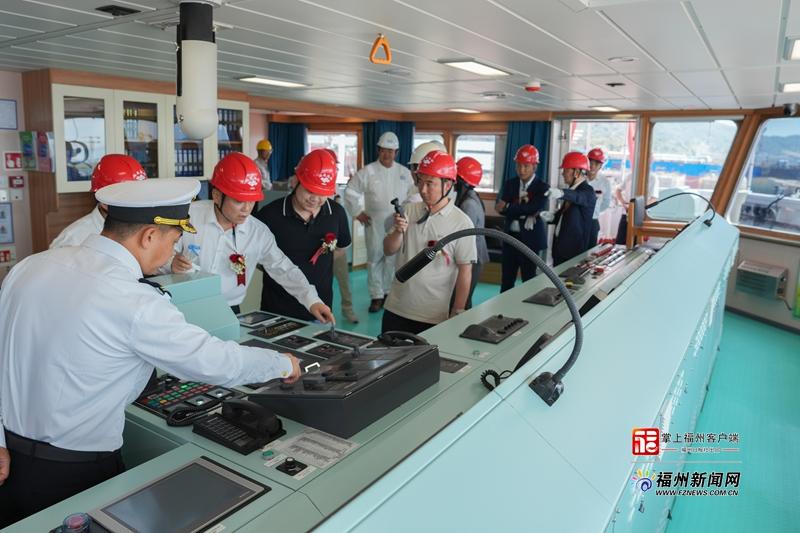 “福州湾”号成功交付！全球首艘获三维数字化交付认证船舶亮相连江