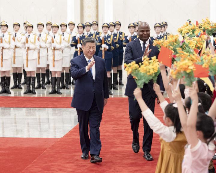 习近平同莫桑比克总统查波会谈 习近平同莫桑比克总统查波会谈