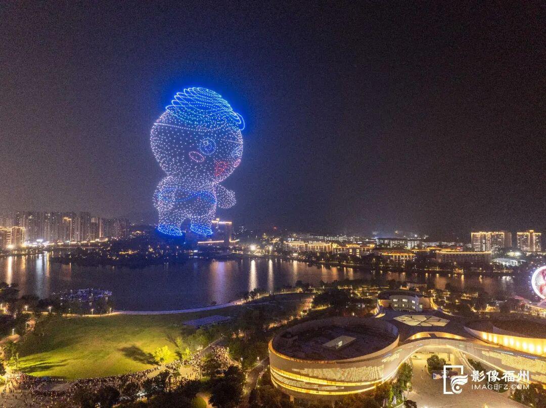 3333架无人机+机器人“天团”！福州太会了
