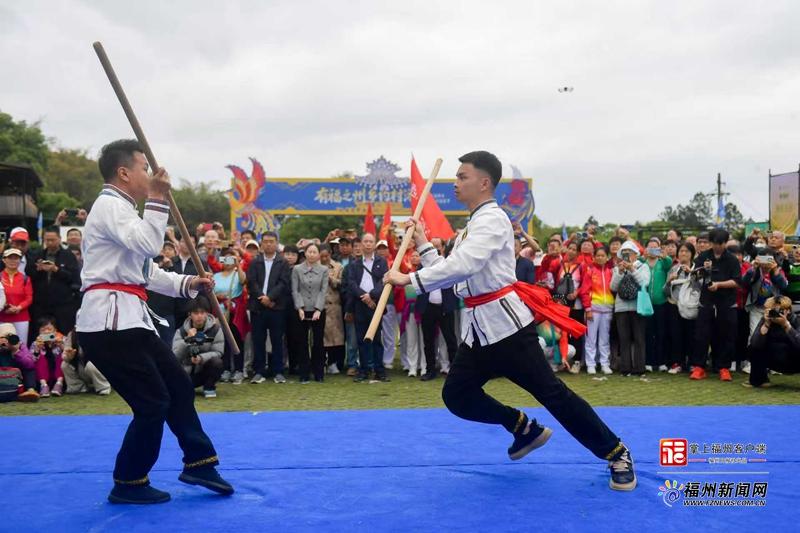 县在发生｜出圈了！蓝盈莹打卡福州非遗，八井拳热血“亮拳”