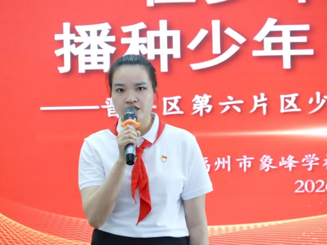 学习贯彻落实习近平总书记重要回信精神专题会议暨晋安区少先队片区建设工作成果汇报会召开