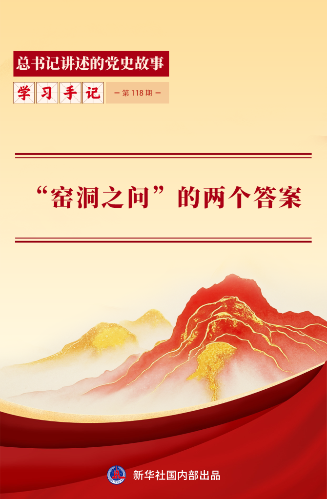 学习手记·总书记讲述的党史故事 | “窑洞之问”的两个答案 学习手记·总书记讲述的党史故事 | “窑洞之问”的两个答案