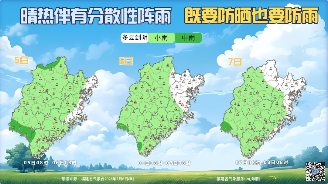“双台共舞”！超强台风“巴威”来了，福建高温+午后雷雨强对流持续，福州未来天气→