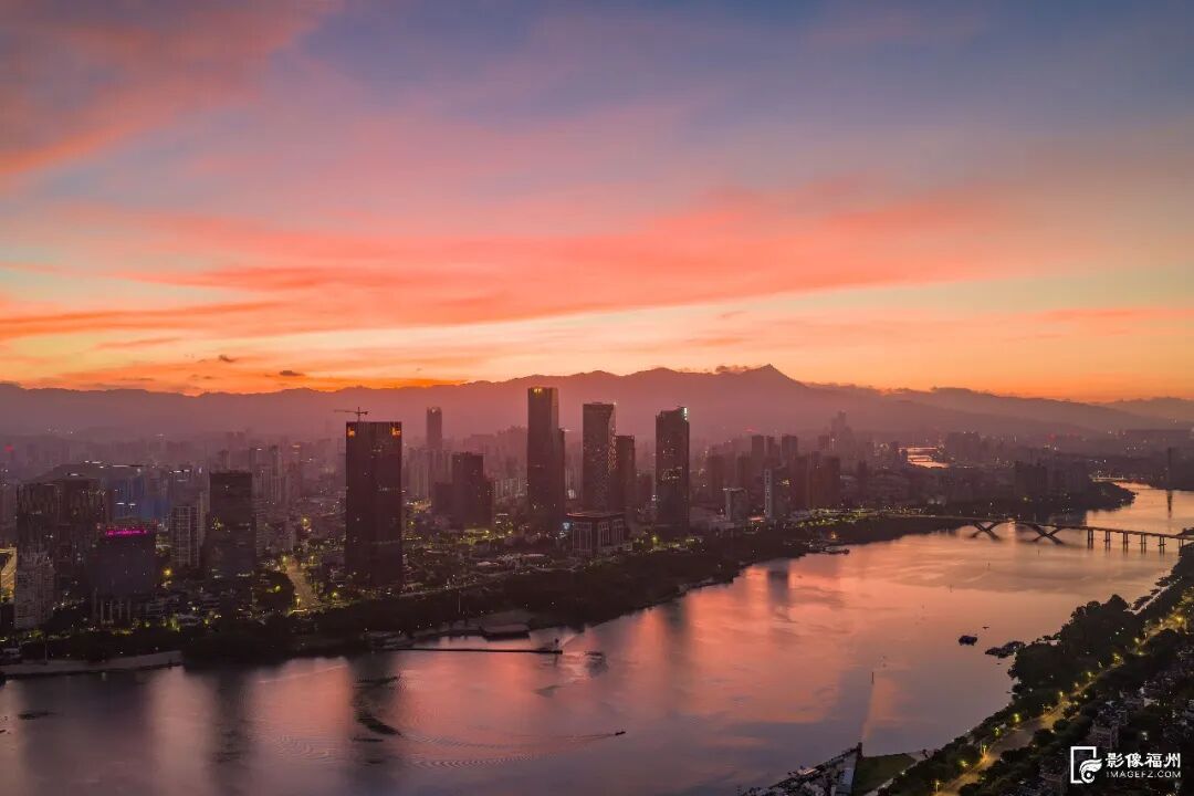 彩霞漫天！请查收福州绝美天空