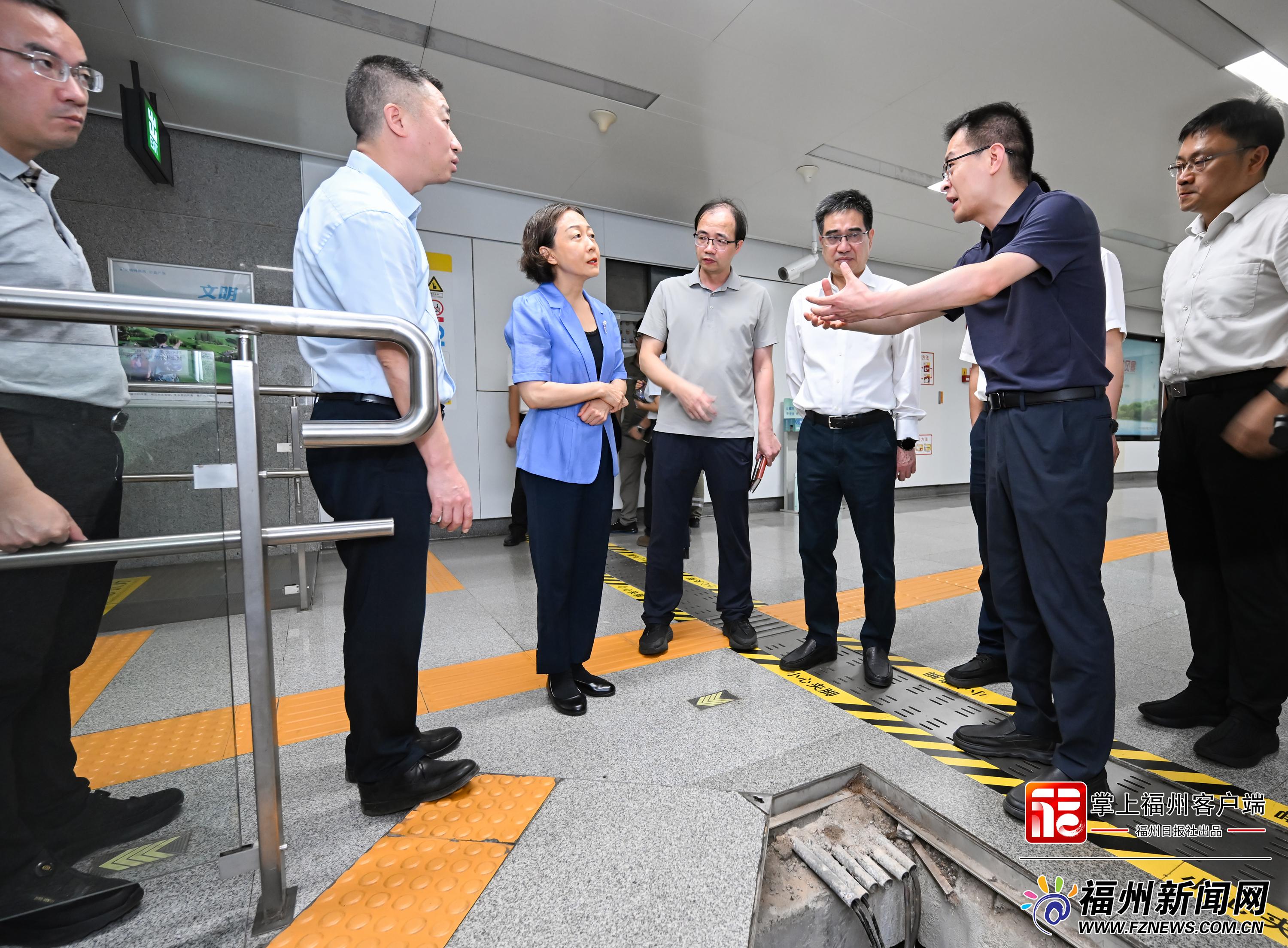 郭宁宁林文斌在城区督导检查防御台风工作