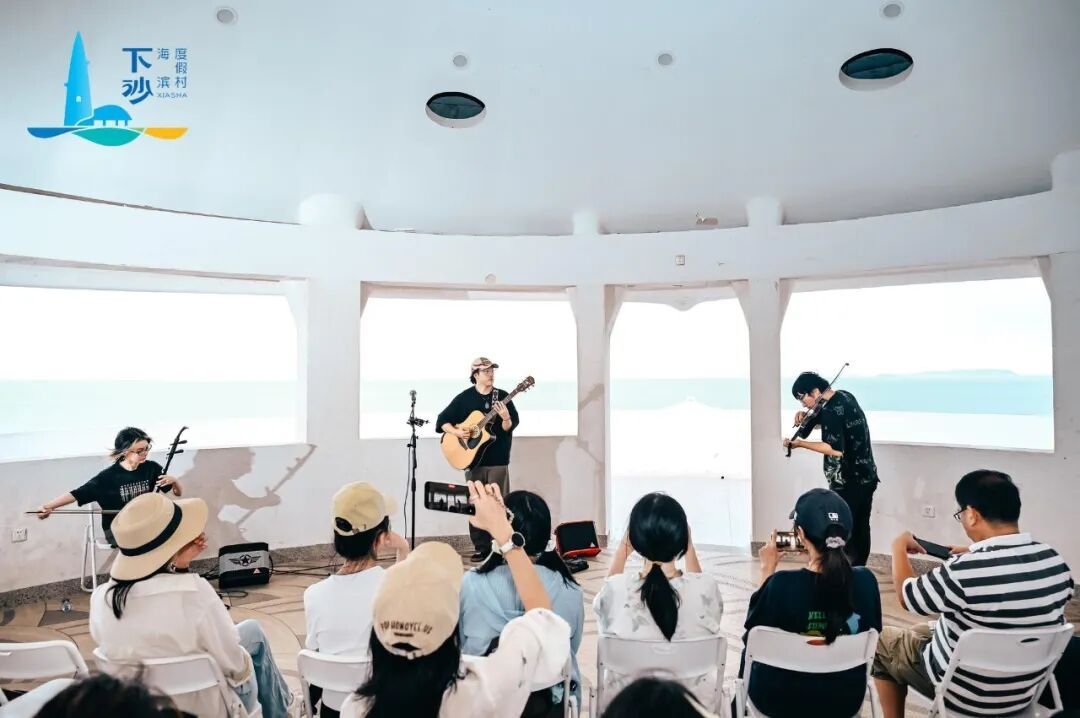 夕阳、海风、音乐！长乐下沙这场音乐会奏响海滨浪漫