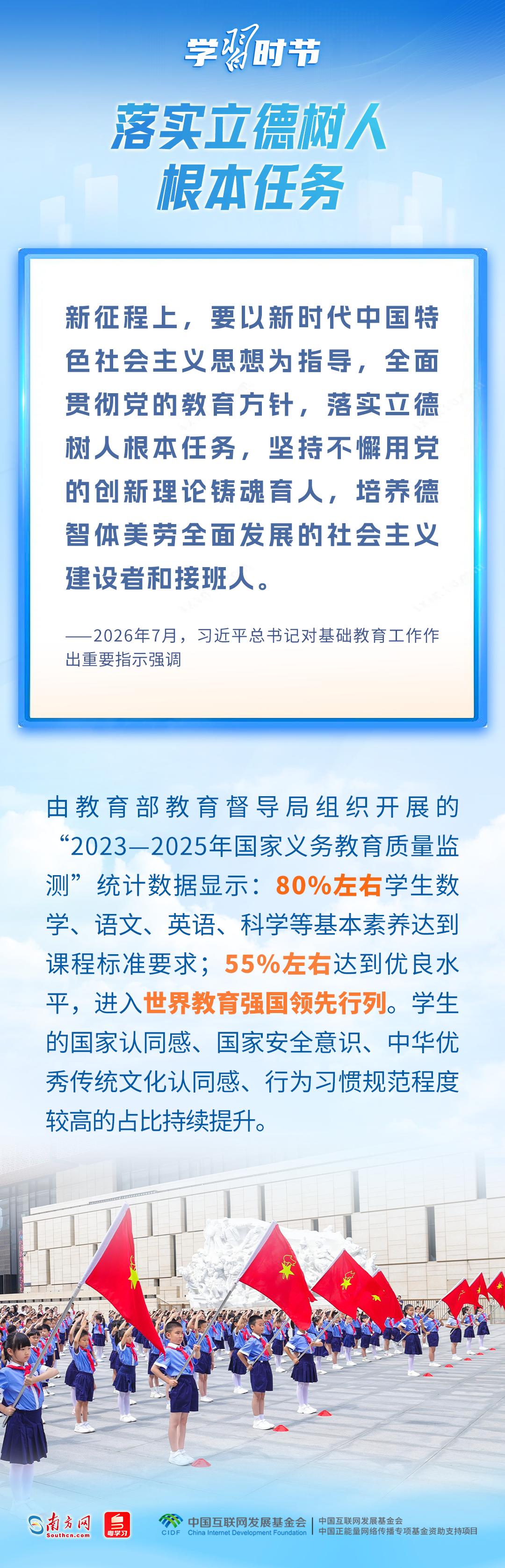 学习时节｜立德树人！总书记领航基础教育发展