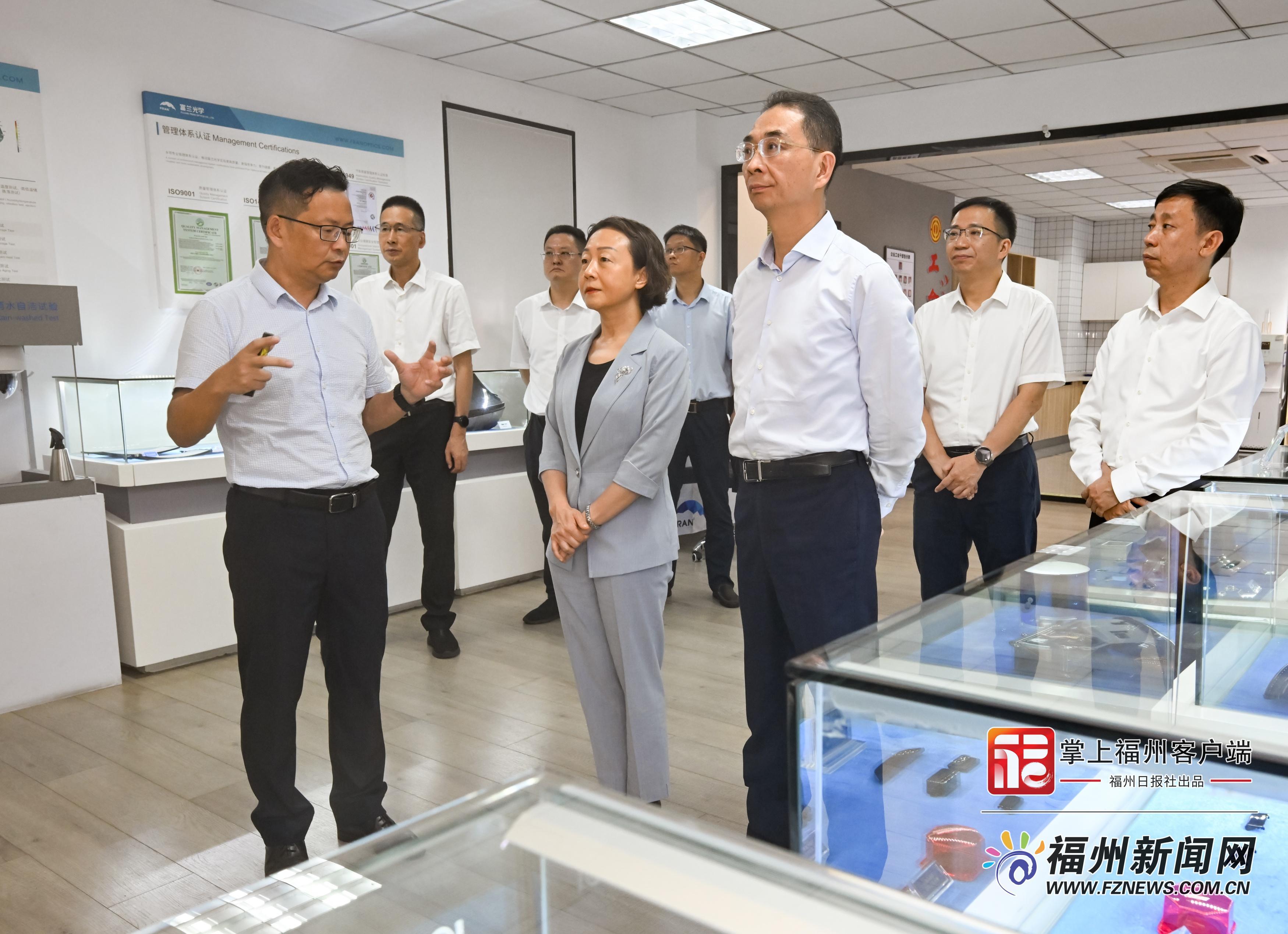 郭宁宁吴贤德调研创新驱动发展工作