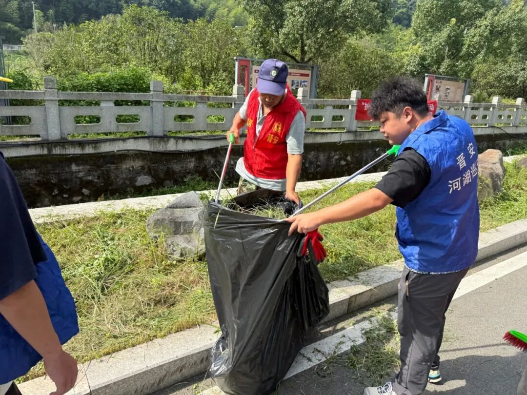 护河爱水、清洁家园！晋安在行动！