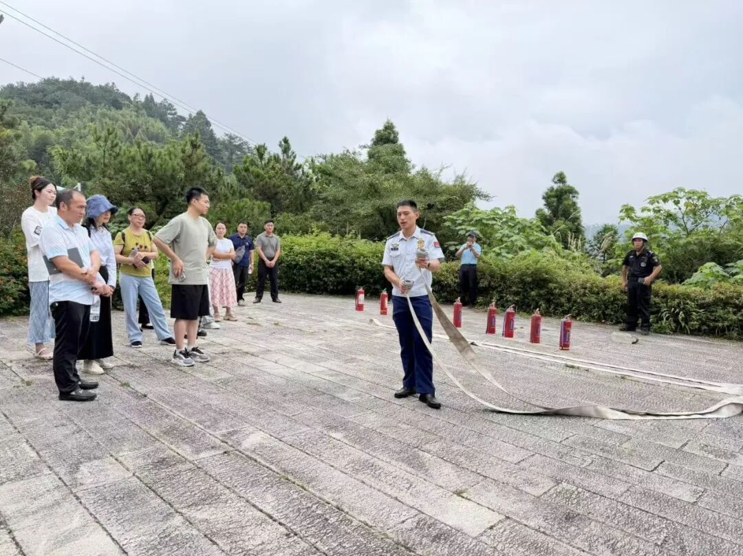 以训促安 防患未“燃”｜鼓岭旅游度假区开展酒店民宿安全生产专项培训