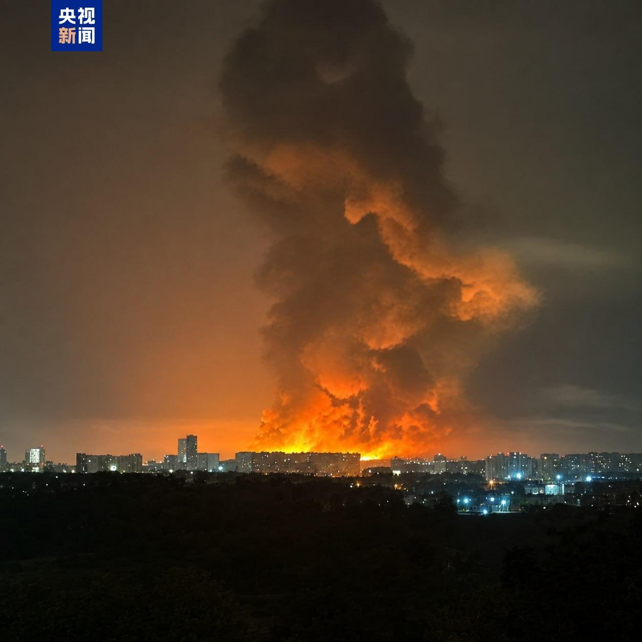 乌克兰首都传出连续爆炸声 基辅市长称遭弹道导弹袭击