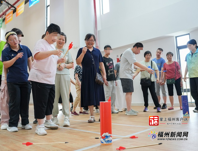 福州举办智力残疾人体育关爱活动