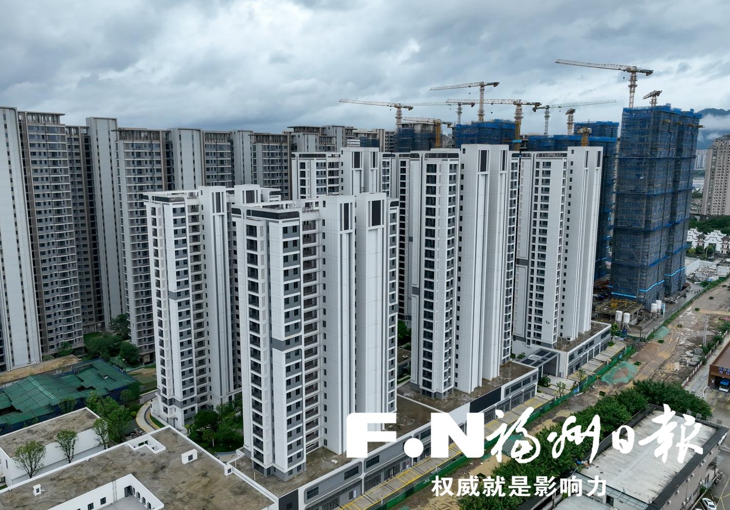 仓山高宅花园安置房项目通过竣工验收 千余户回迁居民即将喜迁新居