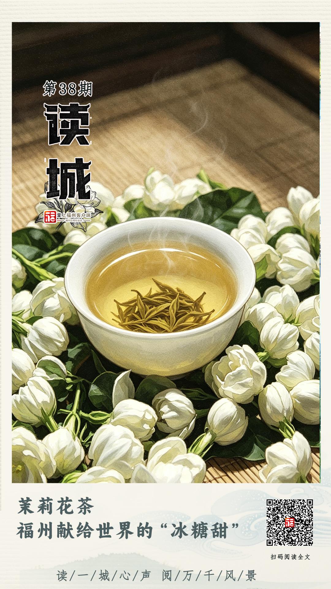 读城|茉莉花茶,福州献给世界的“冰糖甜” 读城|茉莉花茶,福州献给世界的“冰糖甜”