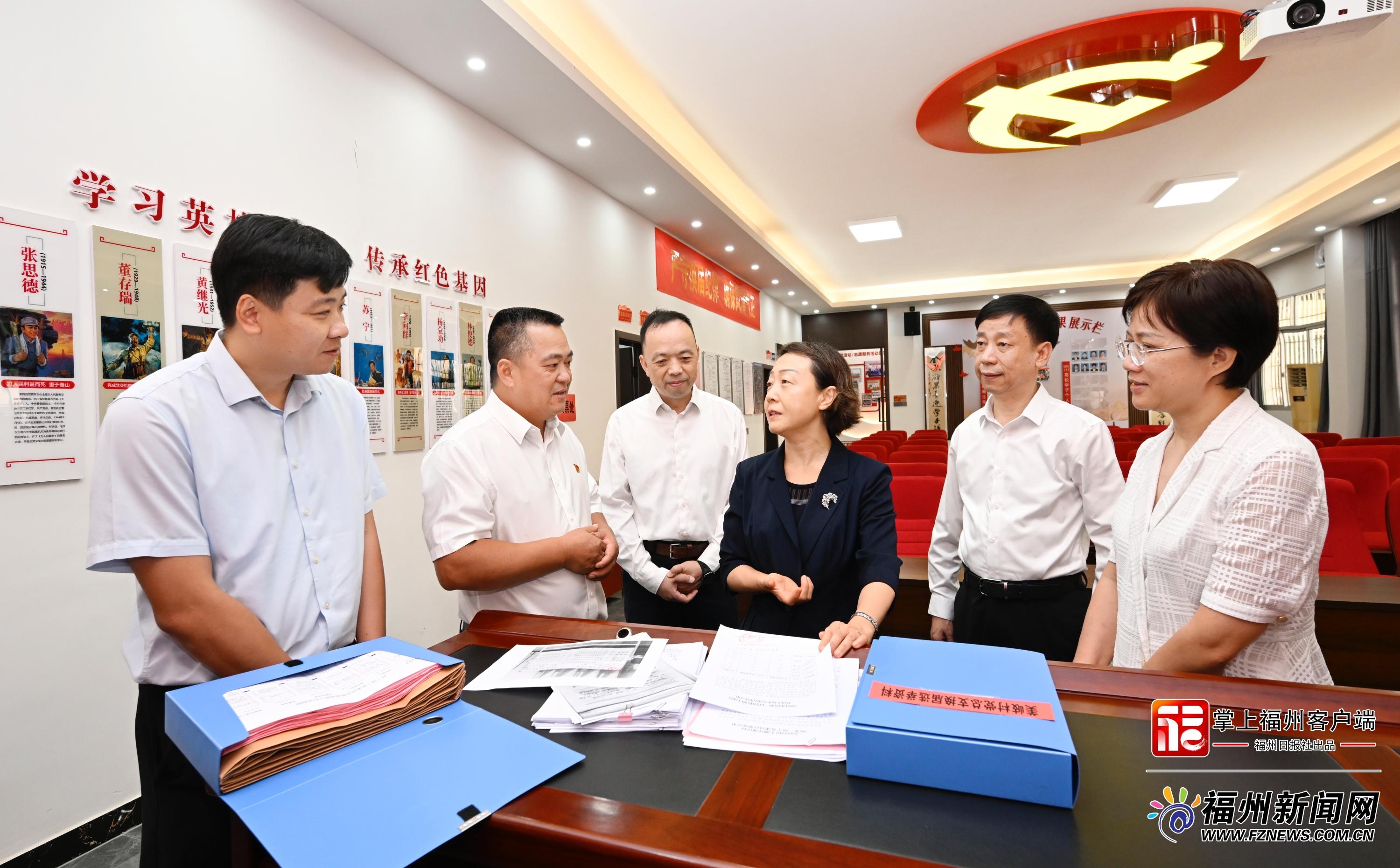 郭宁宁赴闽侯县调研村（社区）“两委”换届工作