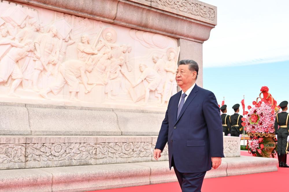图集|习近平等党和国家领导人出席烈士纪念日向人民英雄敬献花篮仪式 图集|习近平等党和国家领导人出席烈士纪念日向人民英雄敬献花篮仪式
